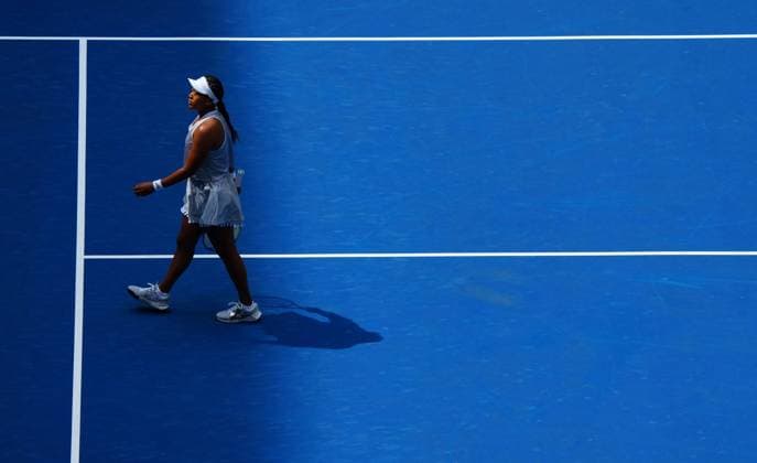 Naomi Osaka in second round action 2026 US Open, Day Five, USTA Billie Jean King National Tennis Center, New York, USA - 03 Sep 2026New York USTA Billie Jean King National T New York (NY) United States of America EDITORIAL USE ONLY No use with unauthorised audio, video, data, fixture lists, club league logos or live services. Online in-match use limited to 120 images, no video emulation. No use in betting, games or single club league player publications. Copyright: xJavierxGarcia Shutterstockx 17132980q