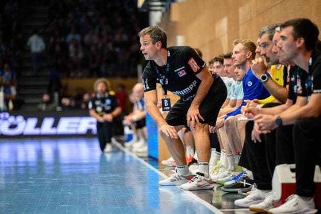 Matthias Flohr, Coach, HBW Balingen Weilstetten (GER), ThSV Eisenach vs. HBW Balingen Weilstetten, 1st Opel Handball Bundesliga, Handball, Matchday 2, 2026–2027 Season, September 3, 2026 GER, ThSV Eisenach vs. HBW Balingen Weilstetten, 1st Opel Handball Bundesliga, Handball, Matchday 2, 2026–2027 season, September 3, 2026 Eisenach Copyright: xMartinxHerbstx