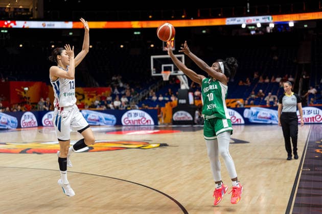 Promise Amukamara (Nigeria), 10 points, Haeran Lee (Korea), 12 points, GER, Korea vs. Nigeria, Basketball, 2026 FIBA Women s World Cup, Group Stage, Matchday 1, September 4, 2026, GER, Korea vs. Nigeria, Basketball, 2026 FIBA Women s World Cup, Matchday 1, September 4, 2026, Berlin Copyright: xEibner-Pressefoto MaxxVincenx EP_MVN