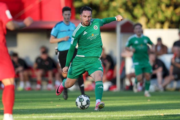 September 4, 2026, Men s Soccer, 2026–2027 Season, Bavarian Regional League, Matchday 7: TSV Aubstadt vs. SpVgg Ansbach, Dino Nuhanovic 7, SpVgg Ansbach, Sulzfeld, Schulstadion Aubstadt, NGN Arena, Bavaria, Germany