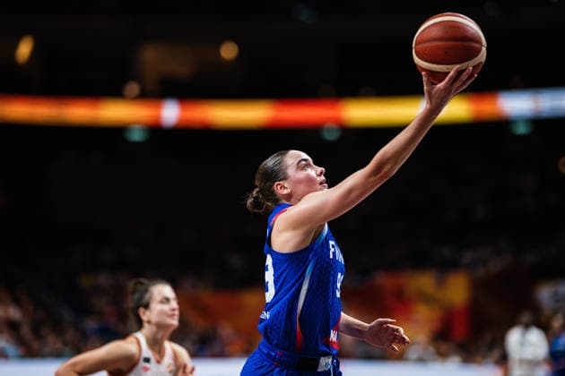 FIBA Women’s Basketball World Cup 2026: Hungary vs. France, September 4, 2026; Pauline Astier (France), 98 Basketball, FIBA Women’s Basketball World Cup 2026, Group Stage, Group B, Matchday 1: Hungary vs. France on September 4, 2026, at the Uber Arena, Berlin Copyright: xBEAUTIFULxSPORTS Tonhäuserx
