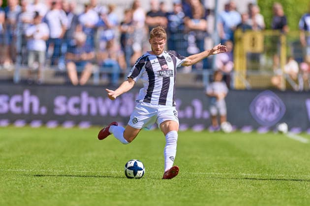 Portrait, Cutout: Jascha Doeringer, VfR Aalen, 08 VfR Aalen vs. SV Eintracht Trier, Soccer, Men s Regionalliga Southwest, Matchday 5, 2026–2027 Season, September 5, 2026, VfR Aalen vs. SV Eintracht Trier, soccer, Men’s Regionalliga Southwest, Matchday 5, 2026–2027 season, September 5, 2026, Aalen Copyright: xEibner-Pressefoto GeraldxOelze-dexStoppanyx EP_ODS