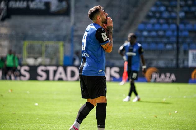 Germany Soccer Season 2026–2027, 3rd Division, Matchday 4, SV Waldhof Mannheim 07 vs. SC Verl, Carl Benz Stadium, Mannheim, Goncalo Gregorio, Goncalo Gregorio, SV Waldhof Mannheim, 9 gestures, body language, emotion, Mannheim, Carl Benz Stadium, Germany Copyright: xBennetxLongx