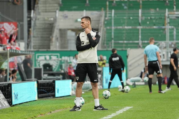 Germany 3rd Division 2026–2027, Matchday 4: SC Preußen Münster vs. TSV Havelse, Saturday, September 5, 2026, LVM Preußenstadion, Münster, North Rhine-Westphalia, Germany; Thomas Wörle, Head Coach, SC Preußen Münster Copyright: xMerlexKölkingx