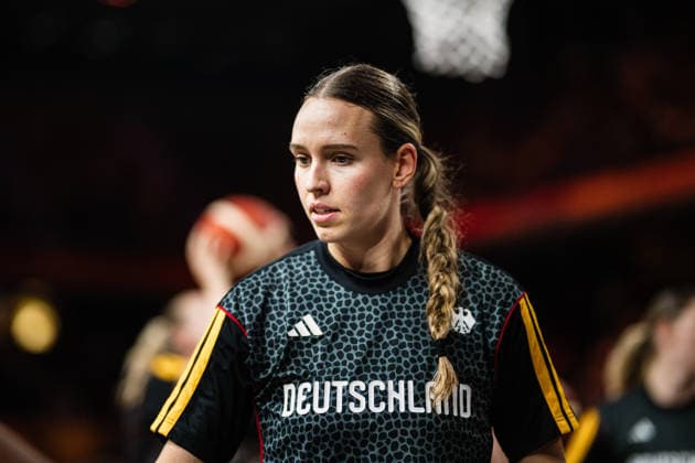 2026 FIBA Women’s Basketball World Cup: Germany vs. Japan, September 5, 2026; Emily Bessoir (Germany), 22; Basketball, FIBA Women’s Basketball World Cup 2026, Group Stage, Group A, Matchday 2: Germany vs. Japan on September 5, 2026, at the Max Schmeling Halle, Berlin Copyright: xBEAUTIFULxSPORTS Tonhäuserx