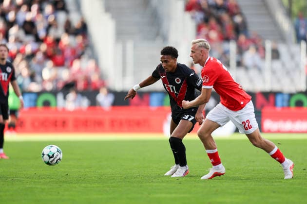 Rot Weiss Essen vs. FC Viktoria Cologne, Soccer, 3rd Division, Matchday 4, 2026–2027 Season, September 5, 2026, Noah Maboulou of Viktoria Cologne in the match Rot-Weiss Essen vs. FC Viktoria Cologne, Soccer, 3rd Division, Matchday 4, 2026–2027 Season, September 5, 2026, Essen Copyright: xEibner-Pressefoto JavadxMohammadx EP_JMR