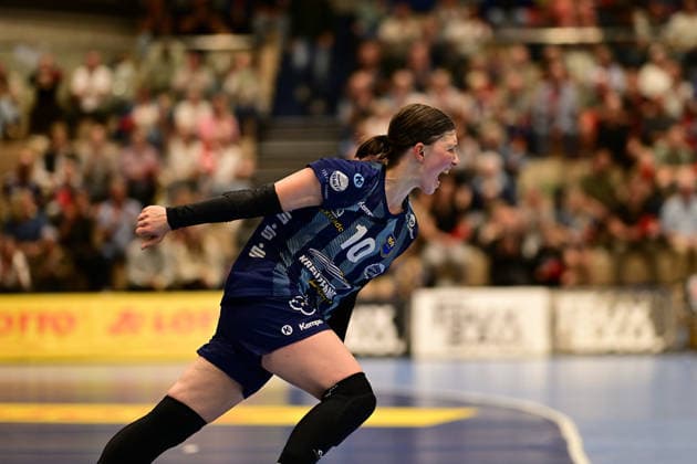 Handball I Women I 2026–2027 Season I Bundesliga I Matchday 2 I Buxtehuder SV vs. HC Leipzig I September 5, 2026 Cheering, excitement, enthusiasm, euphoria, joy, happiness, cheerfulness for Anika Hampel 10, Buxtehuder Sportverein, Buxtehude, Halle Nord, Lower Saxony, Germany Copyright: xLobeca FelixxWeißbergx