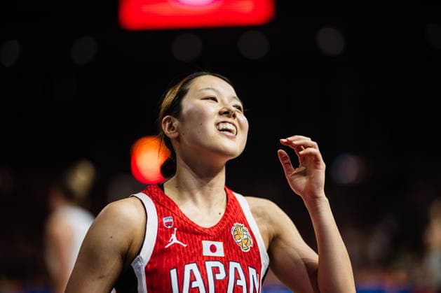 2026 FIBA Women s Basketball World Cup: Germany vs. Japan, May 5, 2026; Mai Yamamoto (Japan), 23, laughs while playing basketball, FIBA Women’s Basketball World Cup 2026, Group Stage, Group A, Matchday 2: Germany vs. Japan on May 9, 2026, at the Max Schmeling Halle, Berlin Copyright: xBEAUTIFULxSPORTS Tonhäuserx