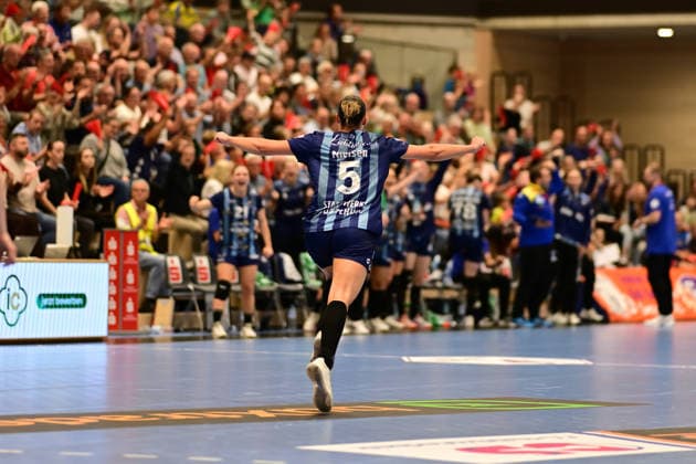 Handball I Women I 2026–2027 Season I Bundesliga I Matchday 2 I Buxtehuder SV vs. HC Leipzig I September 5, 2026 Cheers, excitement, enthusiasm, euphoria, joy, happiness, cheerfulness at Maj Nielsen 5, Buxtehuder Sportverein, Buxtehude Halle Nord, New Lower Saxony, Germany Copyright: xLobeca FelixxWeißbergx