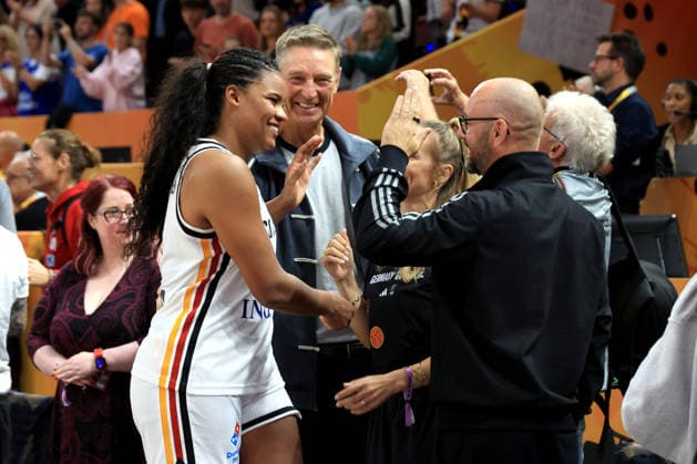 September 5, 2026, GER, Women s Basketball, Basketball World Cup, 2026, Matchday 1, Germany vs. Japan, Nyara Sabally (Germany 8), Schrempf, Berlin, Max Schmeling Hall, Berlin, Germany Copyright: xNordphotox xEnglerx