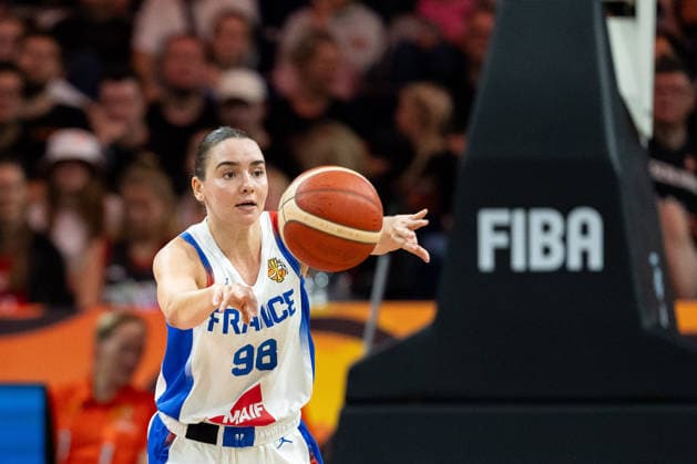 Pauline Astier, France, 98, GER, France vs. Korea, Basketball, 2026 FIBA Women s World Cup, Group Stage, Matchday 2, September 5, 2026, GER, France vs. Korea, Basketball, 2026 FIBA Women’s World Cup, Group Stage, Match Day 2, September 5, 2026, Berlin Copyright: xEibner-Pressefoto MaxxVincenx EP_MVN