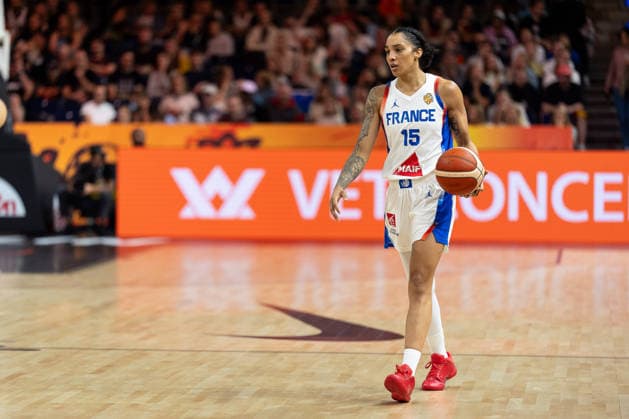 Gabby Williams (France), No. 15, dribbling, GER, France vs. Korea, Basketball, 2026 FIBA Women s World Cup, Group Stage, Matchday 2, September 5, 2026, GER, France vs. Korea, Basketball, 2026 FIBA Women’s World Cup, Group Stage, Matchday 2, September 5, 2026, Berlin Copyright: xEibner-Pressefoto MaxxVincenx EP_MVN