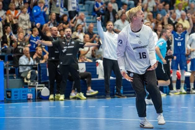 Bertram Obling, goalkeeper, VfL Gummersbach 16, VfL Gummersbach vs. MT Melsungen, Opel Handball Bundesliga, Men s Division, Matchday 3, September 5, 2026, Gummersbach, North Rhine-Westphalia, Germany Copyright: xkolbert-press MartinxWdziecznyx