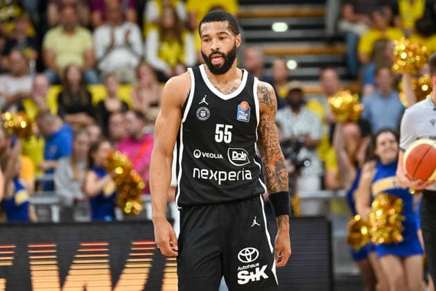 David Muenkat, Veolia Towers Hamburg, 55 EWE Baskets Oldenburg vs. Veolia Towers Hamburg, Exhibition Game, 2026–2027 Season, September 6, 2026, EWE Baskets Oldenburg vs. Veolia Towers Hamburg, preseason game, 2026–2027 season, September 6, 2026, Oldenburg Copyright: xEibner-Pressefoto RobertxGertzenx EP_RGN