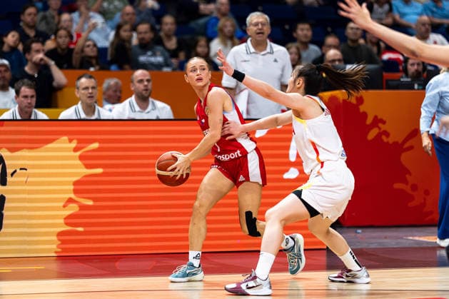 Katerina Zeithammerova, Czech Republic, No. 1 dribbling, GER, China vs. Czech Republic, Basketball, 2026 FIBA Women’s World Cup, Group Stage, Matchday 2, September 6, 2026, GER, China vs. Czech Republic, Basketball, 2026 FIBA Women’s World Cup, Group Stage, Matchday 2, September 6, 2026, Berlin Copyright: xEibner-Pressefoto MaxxVincenx EP_MVN