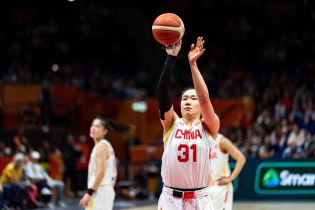 Saiqi Jia (China), age 31, at the free-throw line, GER, China vs. Czech Republic, Basketball, 2026 FIBA Women’s World Cup, Group Stage, Matchday 2, September 6, 2026, GER, China vs. Czech Republic, Basketball, 2026 FIBA Women’s World Cup, Group Stage, Matchday 2, September 6, 2026, Berlin Copyright: xEibner-Pressefoto MaxxVincenx EP_MVN