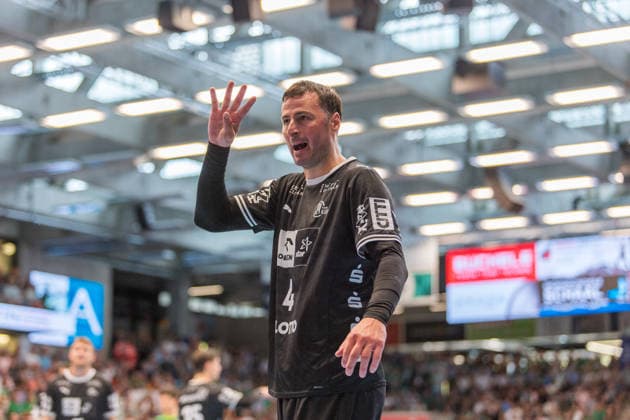 September 6, 2026: FRISCH AUF Göppingen vs. THW Kiel, Germany, Göppingen, September 6, 2026, Handball, Bundesliga, 2026–2027 Season, FRISCH AUF Göppingen vs. THW Kiel, Domagoj Duvnjak, THW Kiel