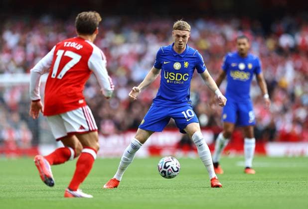 Cole Palmer of Chelsea Arsenal v Chelsea, Premier League, Football, Football, Emirates Stadium, London, UK - 06 Sep 2026London Emirates Stadium United Kingdom EDITORIAL USE ONLY No use with unauthorised audio, video, data, fixture lists, club league logos or live services. Online in-match use limited to 120 images, no video emulation. No use in betting, games or single club league player publications. Copyright: xMichaelxZemanek Shutterstockx 17135040ba