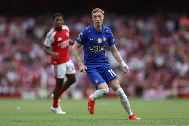 Arsenal gegen Chelsea, 6. September 2026, London, Premier League, Fußball, Arsenal gegen Chelsea, Cole Palmer von Chelsea, Foto: Charlotte Wilson, Offside, London, Großbritannien Copyright: xCharlottexWilsonx xOffsidexOffside