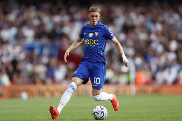 Arsenal gegen Chelsea, 6. September 2026, London, Premier League, Fußball, Arsenal gegen Chelsea, Cole Palmer von Chelsea, Foto: Charlotte Wilson, Offside, London, Großbritannien Copyright: xCharlottexWilsonx xOffsidexOffside