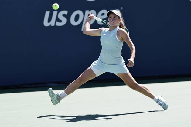 Emily Victoria Eigelsbach GER, Women s Singles, US Open Championships, Billie Jean King National Tennis Center, Flushing Meadows, New York, USA, Girls Singles, US Open Championships, Tennis, US Open 2026, Grand Slam, Billie Jean King Tennis Center, New York, New York, USA, September 6, 2026 Copyright: xJuergenxHasenkopfx