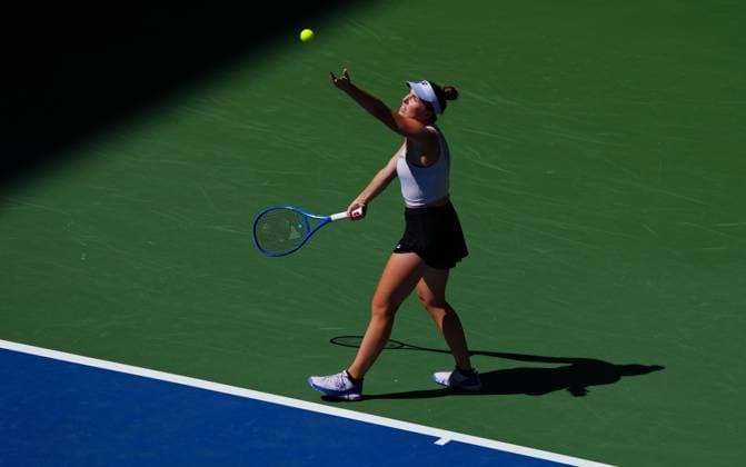 Linda Noskova 2026 US Open, Day Eight, USTA Billie Jean King National Tennis Center, New York, USA - 06 Sep 2026New York USTA Billie Jean King National T New York (NY) United States of America EDITORIAL USE ONLY No use with unauthorised audio, video, data, fixture lists, club league logos or live services. Online in-match use limited to 120 images, no video emulation. No use in betting, games or single club league player publications. Copyright: xJavierxGarcia Shutterstockx 17137666ef