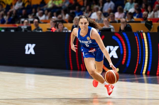 Carla Leite, France, 00 dribbling, GER, Nigeria vs. France, Basketball, 2026 FIBA Women s World Cup, Group Stage, Matchday 3, September 7, 2026, Germany, Nigeria vs. France, Basketball, 2026 FIBA Women’s World Cup, Group Stage, Matchday 3, September 7, 2026, Berlin Copyright: xEibner-Pressefoto MaxxVincenx EP_MVN