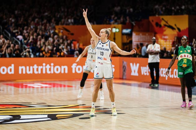 2026 FIBA Women’s Basketball World Cup: Germany vs. Mali, September 7, 2026 Leonie Fiebich Germany, 13 Basketball, FIBA Women’s Basketball World Cup 2026, Group Stage, Group A, Matchday 3 Germany vs. Mali on September 7, 2026, at the Uber Arena, Berlin Copyright: xBEAUTIFULxSPORTS Tonhäuserx