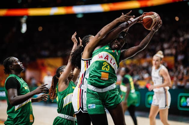 2026 FIBA Women’s Basketball World Cup: Germany vs. Mali, September 7, 2026: Sika Kone (Mali), 23, vs. Nyara Sabally (Germany), 8 – Basketball, FIBA Women’s Basketball World Cup 2026, Group Stage, Group A, Matchday 3: Germany vs. Mali on September 7, 2026, at the Uber Arena, Berlin Copyright: xBEAUTIFULxSPORTS Tonhäuserx