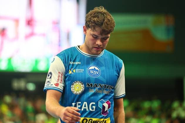 David More ThSV Eisenach looks disappointed GER, HSG Wetzlar vs. ThSV Eisenach, Handball, Opel Handball Bundesliga, Matchday 3, 2026–2027 Season, September 7, 2026 GER, HSG Wetzlar vs. ThSV Eisenach, Handball, Opel Handball Bundesliga, Matchday 3, 2026–2027 season, September 7, 2026 Wetzlar Copyright: xEibner-Pressefoto RenexWeissx EP_RWS