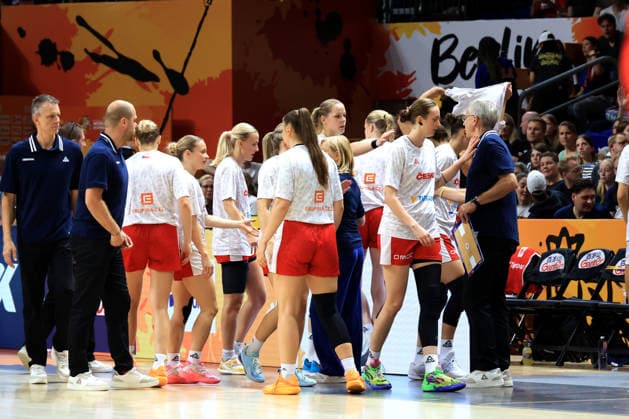 September 7, 2026, Basketball, Women s, FIBA Basketball World Cup, 2026, USA vs. Czechia, Czechia, Spielerkreis Berlin, Uber Arena Berlin, Germany Copyright: xNordphotox xEnglerx