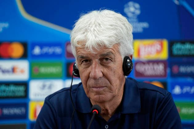 September 9, 2026, Kadikoy, Istanbul, Turkey: AS Roma coach Gian Piero Gasperini holds a press conference, PK, Pressekonferenz before a training session at Sukru Saracoglu Stadium in Istanbul, Turkey, on September 9, 2026, on the eve of the UEFA Champions League first round, football match against Fenerbahce. Kadikoy Turkey - ZUMAu194 20260909_zip_u194_009 Copyright: xTolgaxUluturkx