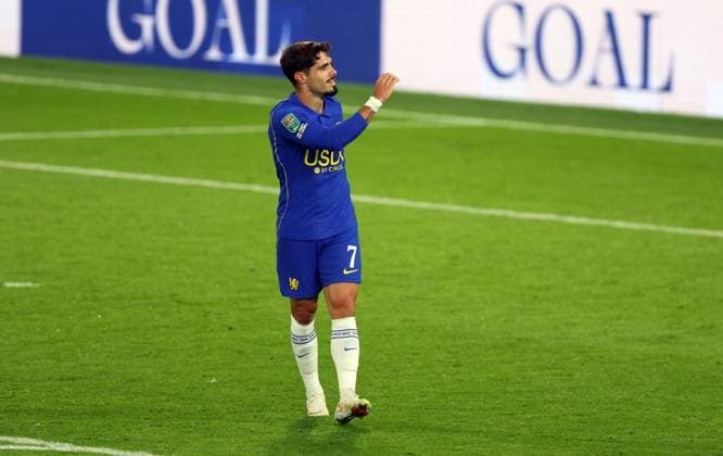 Pedro Neto of Chelsea celebrates scoring a goal to make the score 3-2 Chelsea v Leeds United, EFL Carabao Cup, Third Round, Football, Stamford Bridge, London, UK - 09 Sep 2026London Stamford Bridge United Kingdom EDITORIAL USE ONLY No use with unauthorised audio, video, data, fixture lists, club league logos or live services. Online in-match use limited to 120 images, no video emulation. No use in betting, games or single club league player publications. Copyright: xKieranxMcManus Shutterstockx 17140215as