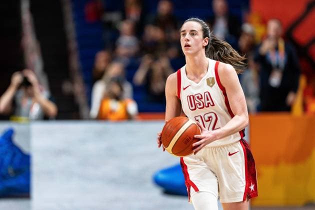 Caitlin Clark (USA), 12 with the ball, GER, USA vs. Hungary, Basketball, 2026 FIBA Women’s World Cup, Quarterfinals, September 10, 2026, GER, USA vs. Hungary, Basketball, 2026 FIBA Women’s World Cup, Quarterfinals, September 10, 2026, Berlin Copyright: xEibner-Pressefoto MaxxVincenx EP_MVN