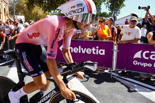 The 18th stage of La Vuelta starts this Thursday in El Puerto de Santa María and ends in Jerez de la Frontera. Riders in La Vuelta will begin the time trial stage from the bullring in El Puerto de Santa María. September 10, 2026, Cádiz, Andalusia, Spain The province of Cádiz will host this Thursday, September 10, the 18th stage of La Vuelta a Espana, whose 81st edition is being held from August 22 to September 13. SEPTEMBER 10, 2026 Cádiz, Andalusia, Spain Copyright: xNachoxFradex 7763432