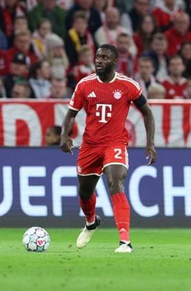 September 10, 2026, GER, Soccer, Men s, UEFA Champions League, Group Stage, 2026–2027 Season, Matchday 1, FC Bayern Munich vs. FK Bodø Glimt, Individual Action, Full-Body Shot, Isolated Figure, Dayot Upamecano, FC Bayern Munich, Munich 02, Allianz Arena, Bayern, Germany Copyright: xNordphoto Schneiderx