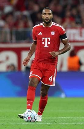 September 10, 2026, GER, Soccer, Men s, UEFA Champions League, Group Stage, 2026–2027 Season, Matchday 1, FC Bayern Munich vs. FK Bodø Glimt, Individual Action, Full-Body Shot, Isolated Figure, Jonathan Tah, FC Bayern Munich, Munich 04, Allianz Arena, Bayern, Germany Copyright: xNordphoto Schneiderx
