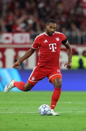 September 10, 2026, GER, Soccer, Men s, UEFA Champions League, Group Stage, 2026–2027 Season, Matchday 1, FC Bayern Munich vs. FK Bodø Glimt, Individual Action, Full-Body Shot, Isolated Figure, Jonathan Tah, FC Bayern Munich, Munich 04, Allianz Arena, Bayern, Germany Copyright: xNordphoto Schneiderx