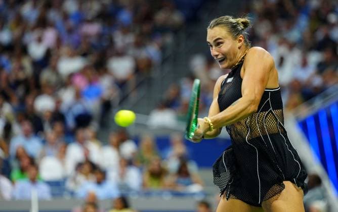 Aryna Sabalenka 2026 US Open, Day Twelve, USTA Billie Jean King National Tennis Center, New York, USA - 10 Sep 2026New York USTA Billie Jean King National T New York (NY) United States of America EDITORIAL USE ONLY No use with unauthorised audio, video, data, fixture lists, club league logos or live services. Online in-match use limited to 120 images, no video emulation. No use in betting, games or single club league player publications. Copyright: xJavierxGarcia Shutterstockx 17140160co