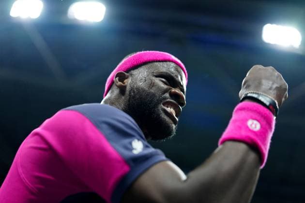 Frances Tiafoe celebrates 2026 US Open, Day Thirteen, USTA Billie Jean King National Tennis Center, New York, USA - 11 Sep 2026New York USTA Billie Jean King National T New York (NY) United States of America EDITORIAL USE ONLY No use with unauthorised audio, video, data, fixture lists, club league logos or live services. Online in-match use limited to 120 images, no video emulation. No use in betting, games or single club league player publications. Copyright: xJavierxGarcia Shutterstockx 17140162am