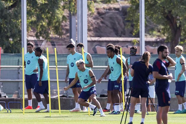 September 12, 2026, Sant Joan Despi, Barcelona, Spain: Pedri during the training day of FC Barcelona, Barca ahead the Spanish League, Laliga EA Sports, football match against Levante UD at Ciudad Esportiva Joan Gamper on September 12, 2026 in Sant Joan Despi, Barcelona, Spain. FC Barcelona Training And press conference, PK, Pressekonferenz - LaLiga EA Sports - ZUMAa181 20260912_zaa_a181_004 Copyright: xJavierxBorregox