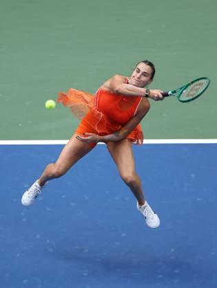 Aryna Sabalenka of Belarus in action 2026 US Open, Day Fourteen, USTA Billie Jean King National Tennis Center, New York, USA - 12 Sep 2026New York USTA Billie Jean King National T New York (NY) United States of America EDITORIAL USE ONLY No use with unauthorised audio, video, data, fixture lists, club league logos or live services. Online in-match use limited to 120 images, no video emulation. No use in betting, games or single club league player publications. Copyright: xEllaxLing Shutterstockx 17140165av