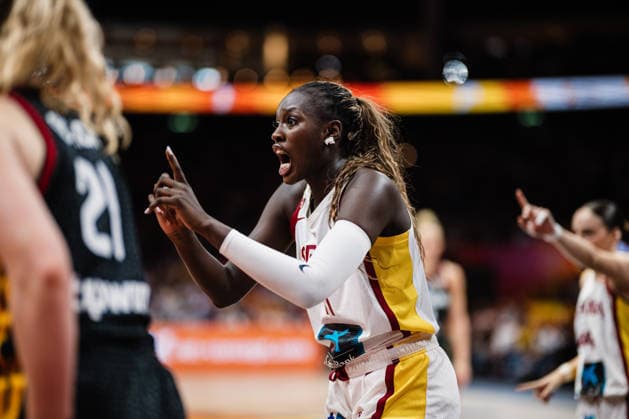 FIBA Women’s Basketball World Cup 2026: Spain vs. Germany, September 13, 2026, Awa Fam Spain, 11 Basketball Highlights, FIBA Women’s Basketball World Cup 2026, Final Phase, 3rd-Place Game: Spain vs. Germany on September 13, 2026, at the Uber Arena, Berlin Copyright: xBEAUTIFULxSPORTS Tonhäuserx