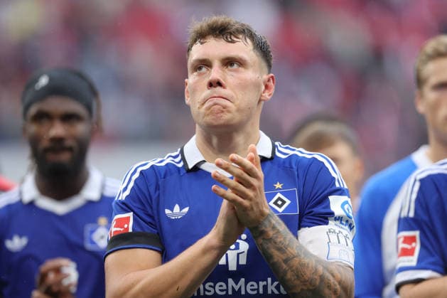 September 13, 2026, xtgx, Soccer, Bundesliga 1, RB Leipzig vs. Hamburger SV, from left: Nicolai Remberg (Hamburg), 21 disappointed, looks disappointed, dejected, disappointed DFL DFB REGULATIONS PROHIBIT ANY USE OF PHOTOGRAPHS as IMAGE SEQUENCES and or QUASI-VIDEO Leipzig