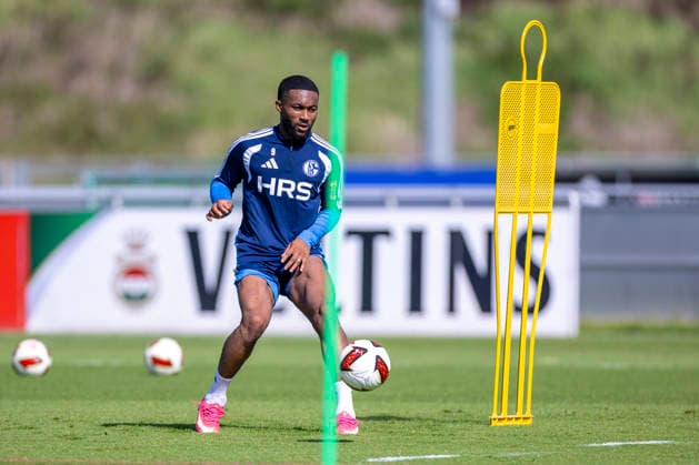 September 15, 2026, Soccer, FC Schalke 04 practice, Moussa Sylla, FC Schalke 04, Gelsenkirchen, FC Schalke 04 training facility, North Rhine-Westphalia, Germany, xRHR PHOTO YYx Copyright: RHR-FOTOx RHR-FOTO YY