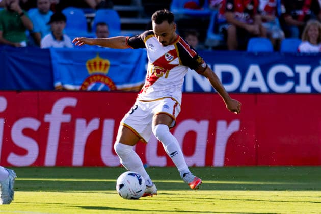 Rayo Vallecano vs. Espanyol, La Liga EA Sports 2026, September 15, 2026, Estadio Butarque, Leganés, Madrid, Spain Álvaro García of Rayo Vallecano during the La Liga EA Sports match between Rayo Vallecano and Espanyol at Estadio Butarque on September 15, 2026, in Leganés, Madrid, Spain Leganés Estadio Butarque Madrid Spain Copyright: xAlejandroxMatiasxAcostax