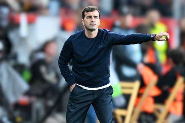 Carles Martinez, Leverkusen, gestures, facial expressions, strong facial expression, emotion, September 16, 2026 ¢ Soccer ¢ Europa League ¢ Bayer 04 Leverkusen vs. NK Celje, BayArena, Leverkusen, North Rhine-Westphalia, Germany Copyright: xpepphotox xHorstxMauelshagenx pep00321, pep_20260916_hm