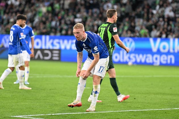Men s I Women s I 2026–2027 Season I 2. Bundesliga I Matchday 6 I VfL Wolfsburg vs. SV Darmstadt 98 I September 18, 2026 Kai Klefisch 17, SV Darmstadt 98, cutout, close-up, portrait, individual photo, single image, body, Wolfsburg, Volkswagen Arena, Lower Saxony, Germany Copyright: xLobeca InesxHähnelx
