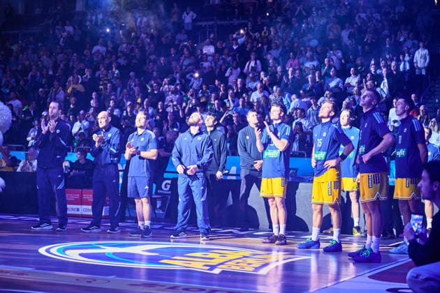 ALBA Berlin, German Champion, GER, ALBA Berlin vs. Chemnitz 99, Men s Basketball, easy Credit BBL, 2026–27 Season, Matchday 1, September 18, 2026 GER, ALBA Berlin vs. Chemnitz 99, Men s Basketball, easyCredit BBL, 2026–27 Season, Matchday 1, September 18, 2026 Berlin Copyright: xClaudiusxRauch,xEibner-Pressefotox xClaudiusxRauchx EP_CRH