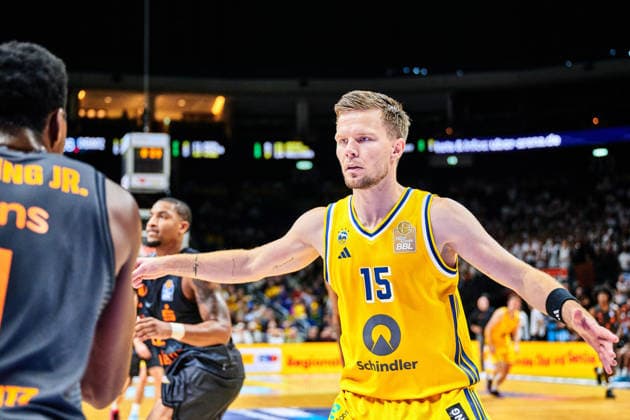 Martin Hermannsson ALBA BERLIN, 15, GER, ALBA Berlin vs. Chemnitz 99, Men s Basketball, easy Credit BBL, 2026–27 Season, Matchday 1, September 18, 2026, GER, ALBA Berlin vs. Chemnitz 99, Men s Basketball, easyCredit BBL, 2026–27 Season, Matchday 1, September 18, 2026, Berlin Copyright: xClaudiusxRauch,xEibner-Pressefotox xClaudiusxRauchx EP_CRH